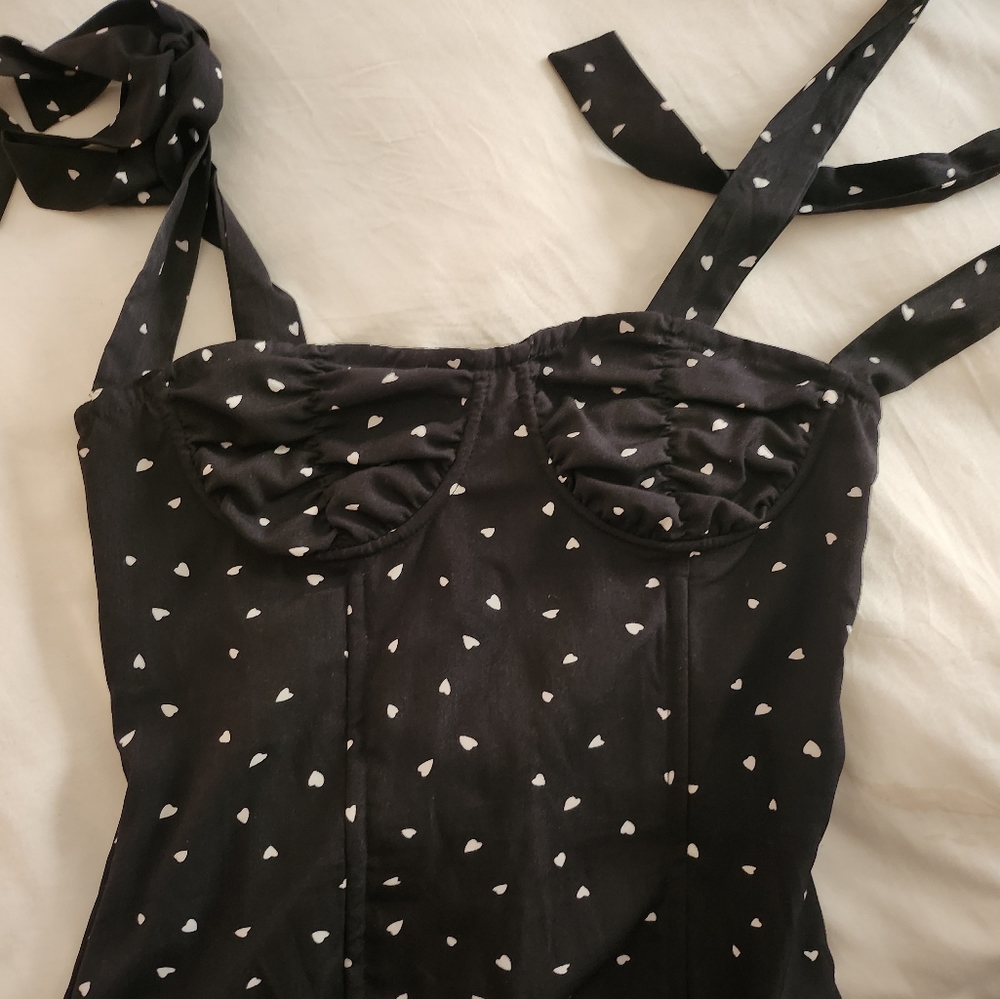 Lioness heart corset top